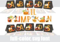 Lil' Pumpkin Cards Font - Featured Image