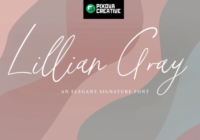 Lillian Gray Font - Featured Image