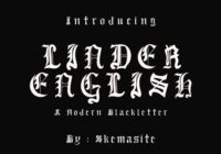 Linder English Font - Featured Image