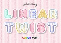Linear Twist Font - Featured Image