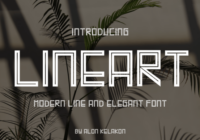 Lineart Font - Featured Image