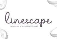 Linescape Font - Featured Image