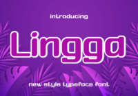 Lingga Font - Featured Image