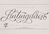 Lintingdaon Script Font - Featured Image