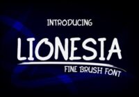 Lionesia Font - Featured Image