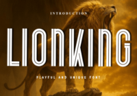 Lionking Font - Featured Image