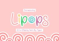 Lipops Font - Featured Image