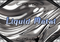 Liquid Metal Font - Featured Image