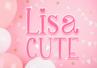 Lisa Cute Font - Featured Image