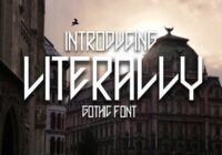 Literally Font - Featured Image