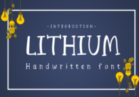 Lithium Font - Featured Image