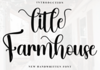 Litle Farmhouse Font - Featured Image