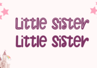 Litten Sister Font - Featured Image