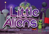 Little Aliens Font - Featured Image