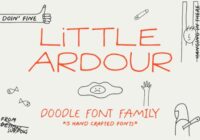 Little Ardour Font - Featured Image