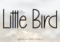Little Bird Font - Featured Image