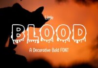 Little Blood Font - Featured Image