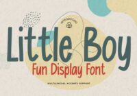 Little Boy Font - Featured Image