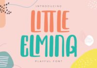 Little Elmina Font - Featured Image