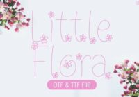 Little Flora Font - Featured Image