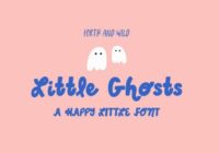 Little Ghosts Font - Featured Image