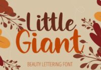 Little Giant Font - Featured Image