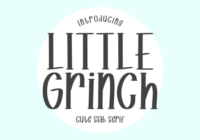Little Grinch Font - Featured Image