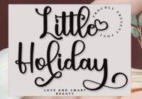 Little Holiday Font - Featured Image