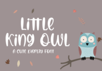 Little King Owl Font - Featured Image
