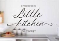 Little Kitchen Font - Featured Image