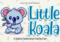 Little Koala Font - Featured Image