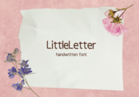 Little Letter Font - Featured Image