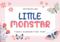Little Monstar Font - Featured Image