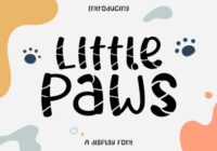Little Paws Font - Featured Image