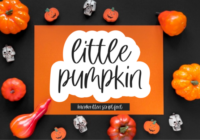 Little Pumpkin Font - Featured Image