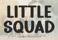 Little Squad Font - Featured Image