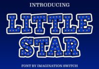 Little Star Font - Featured Image