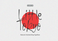 Little Tokyo Font - Featured Image