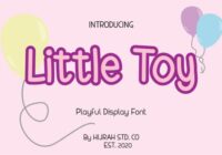 Little Toy Font - Featured Image