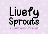 Lively Sprouts Font - Featured Image