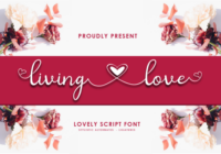 Living Love Font - Featured Image