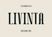 Livinta Font - Featured Image