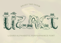 Lizact Font - Featured Image