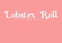 Lobster Roll Font - Featured Image