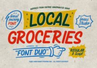 Local Groceries Font - Featured Image
