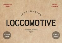 Loccomotive Font - Featured Image