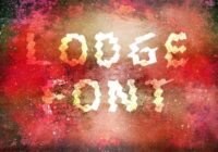 Lodge Font - Featured Image