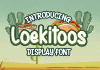 Loekitoos Font - Featured Image