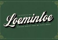 Loemintoe Font - Featured Image