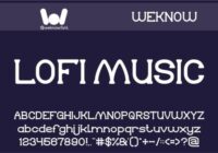 Lofi Music Font - Featured Image